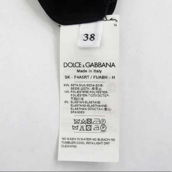 nwt DOLCE &GABBANA size 38 Silk tulle sequin SKIRT - Picture 5 of 13